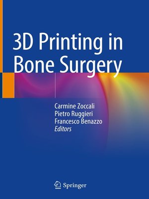 cover image of 3D Printing in Bone Surgery